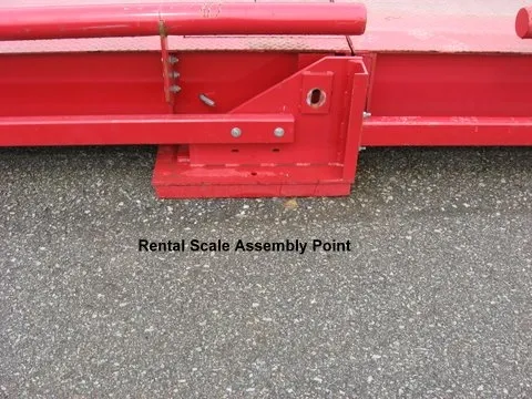 Rental Scale Assembly Point — Uniontown, PA — Budd's Scale Service & Sales Inc
