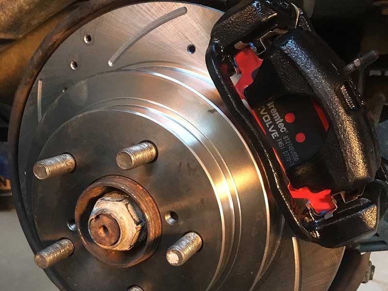 A Close Up of a Brake Disc on a Car — Hastings River Brake & Exhaust in Port Macquarie, NSW