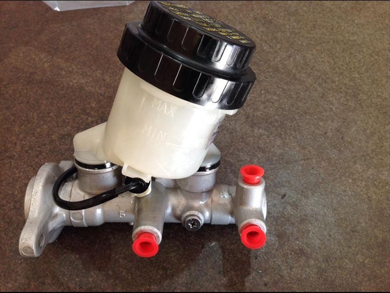A Close Up of a Brake Master Cylinder on a Table — Hastings River Brake & Exhaust in Port Macquarie, NSW