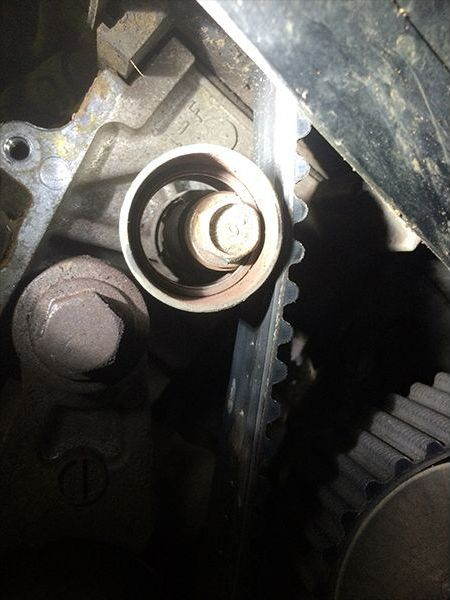 A Close Up of a Timing Belt on a Car Engine — Hastings River Brake & Exhaust in Port Macquarie, NSW