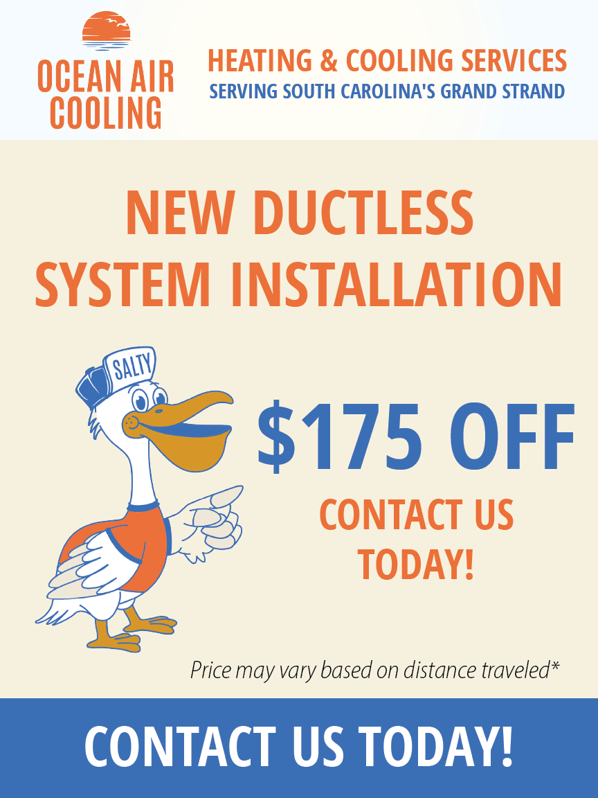 Ductless Mini Split Air Conditioner in Myrtle Beach, SC