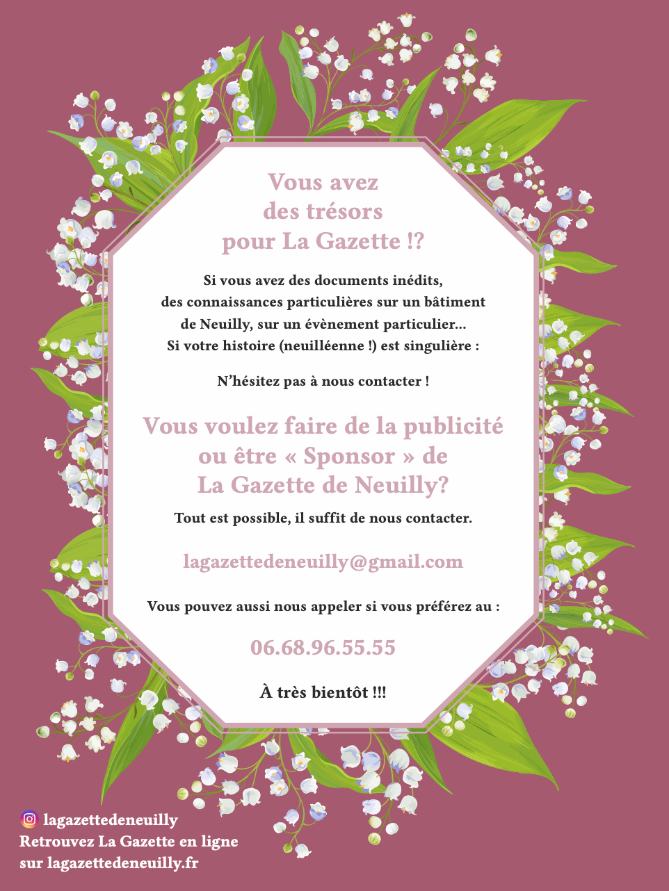 Nous contacter particulier