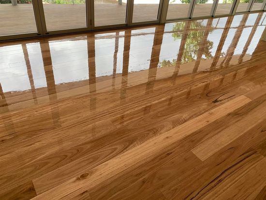 Polished Wooden Floor - AJ's Cleaning & Floor Sanding in Cairns