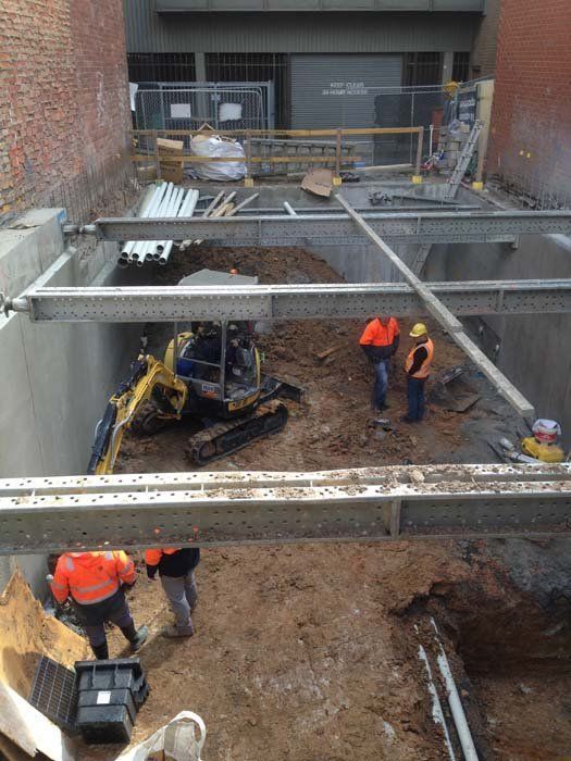 Concrete Construction of Basement — Melbourne, VIC — Harman Contracting PTY LTD