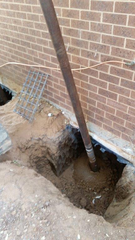 Under Pinning Left Angle Process — Melbourne, VIC — Harman Contracting PTY LTD