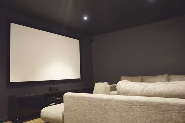 Private Movie Theatre in Home — Melbourne, VIC — Harman Contracting PTY LTD