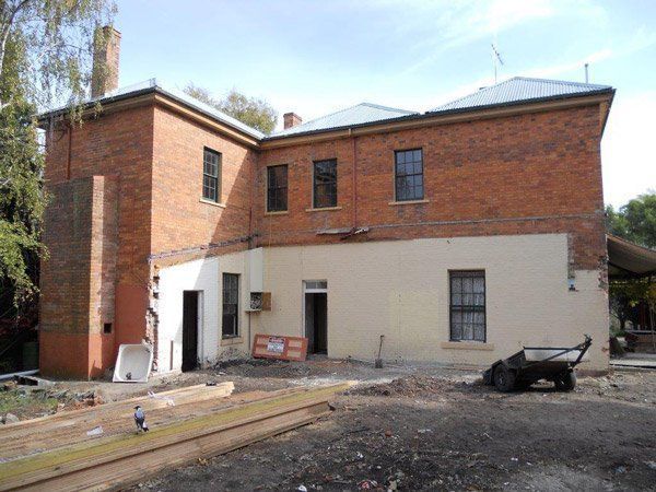 Building Under Renovation — Melbourne, VIC — Harman Contracting PTY LTD