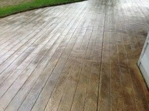 Wooden patio — Able Concrete in Minneapolis, MN