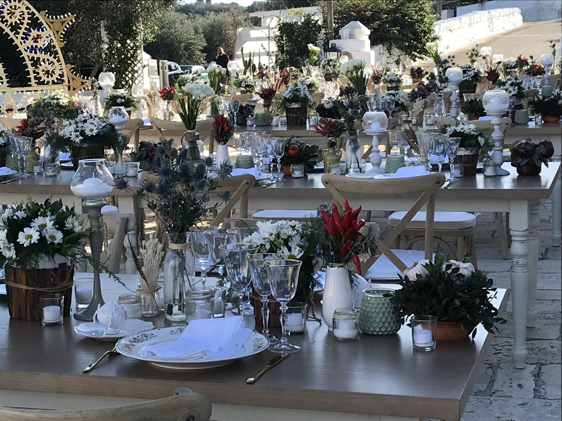 allestimenti per eventi all'esterno