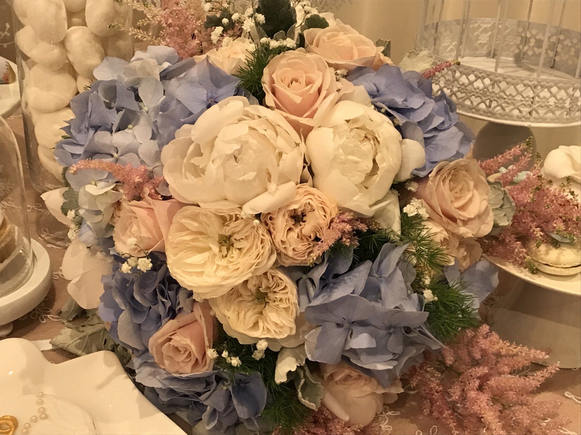 fiori rosa per bouquet