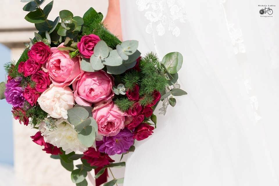 rose  miste per bouquet