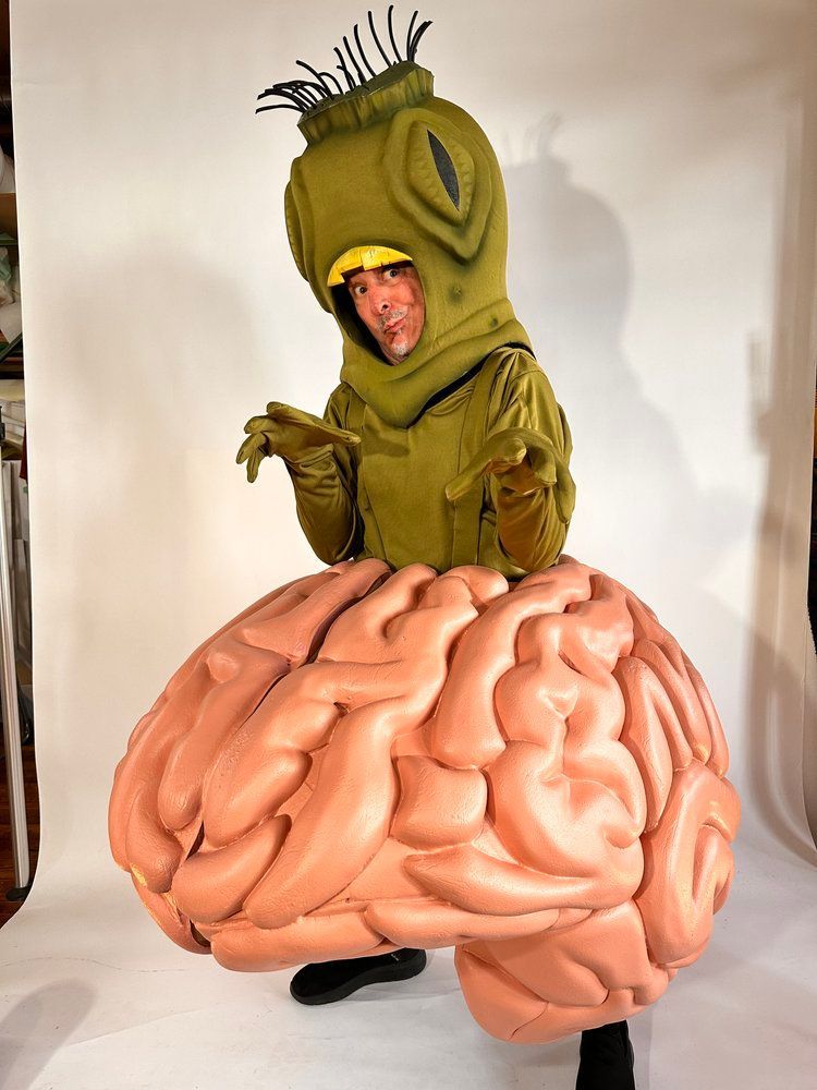 brain customized costume