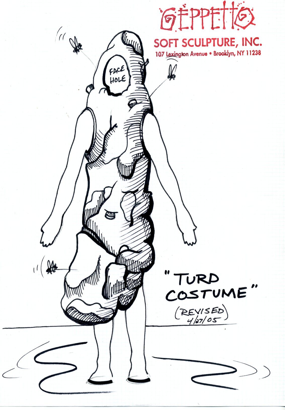 costume sketch design