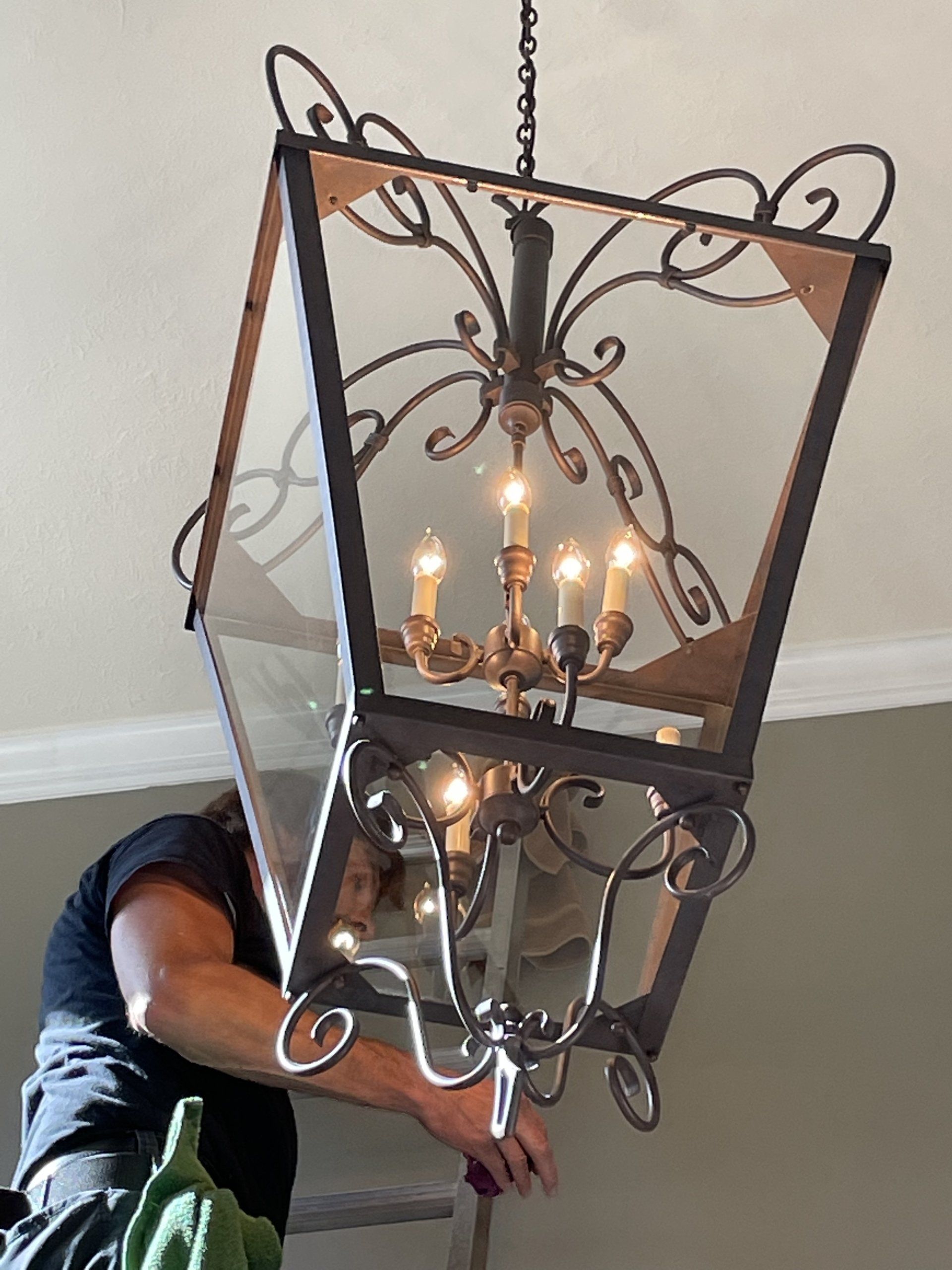 After Chandelier Cleaning — Cottonwood Heights, UT — A. B. Richards Professionals