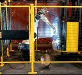 equipment wire barriers install