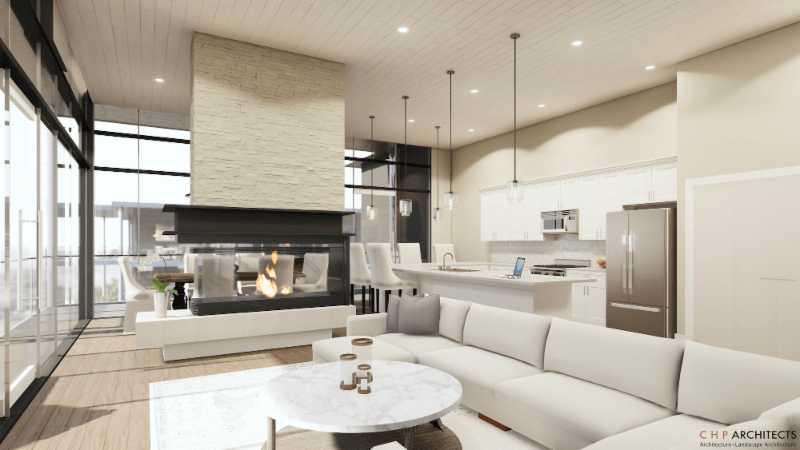 inside view of The Skynest Luxury Condos