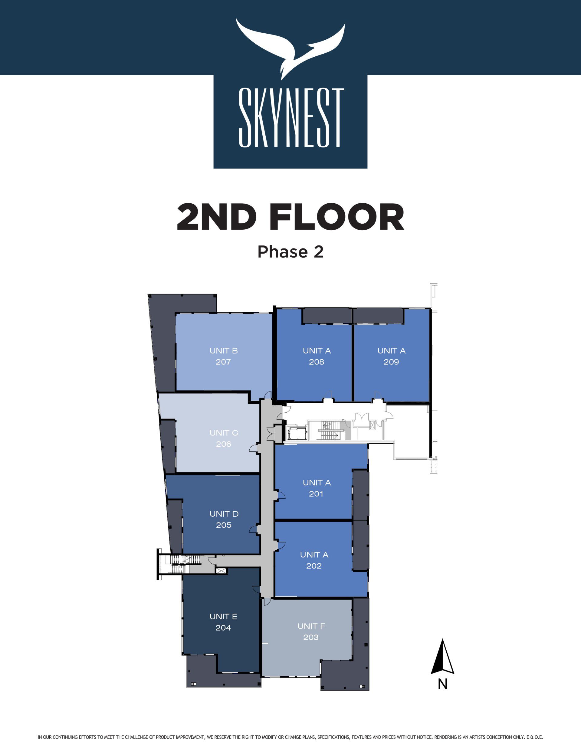 Skynest Condos Floor Site Plan 2nd Floor Phase 2