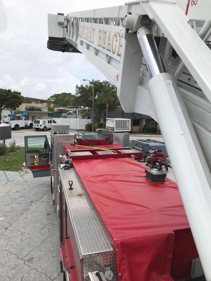 Firetruck — Delray Beach, FL — Custom Auto Trim