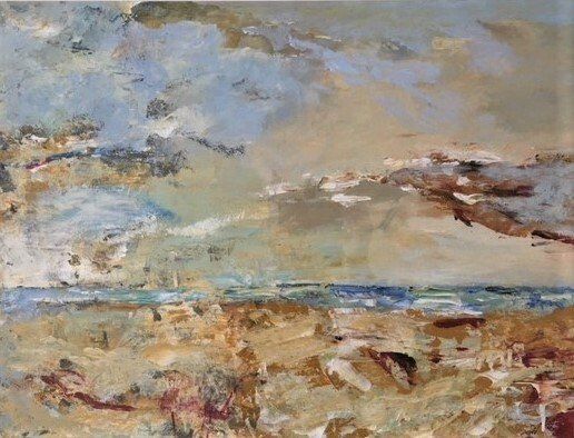 Landschap I  painting