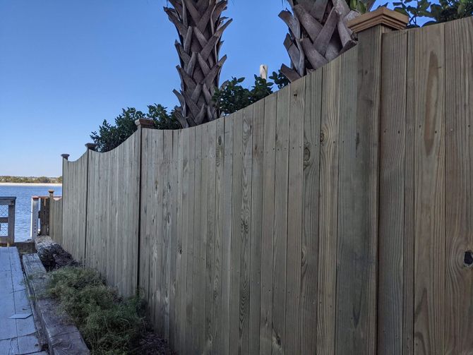 An image of  wood fence services in Marietta, GA