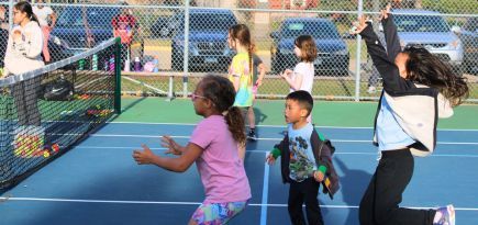 spring tennis lessons for kids