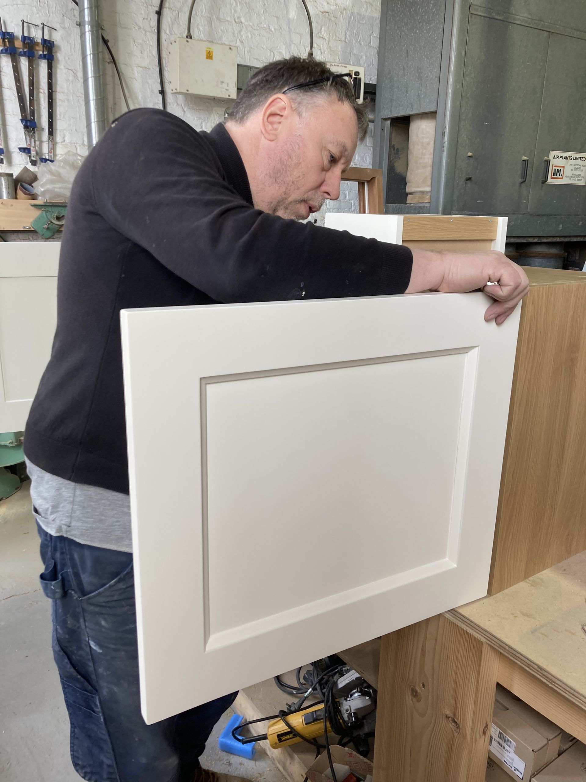Bespoke Plywood Kitchen Barn Conversion, Portmellon, Cornwall
