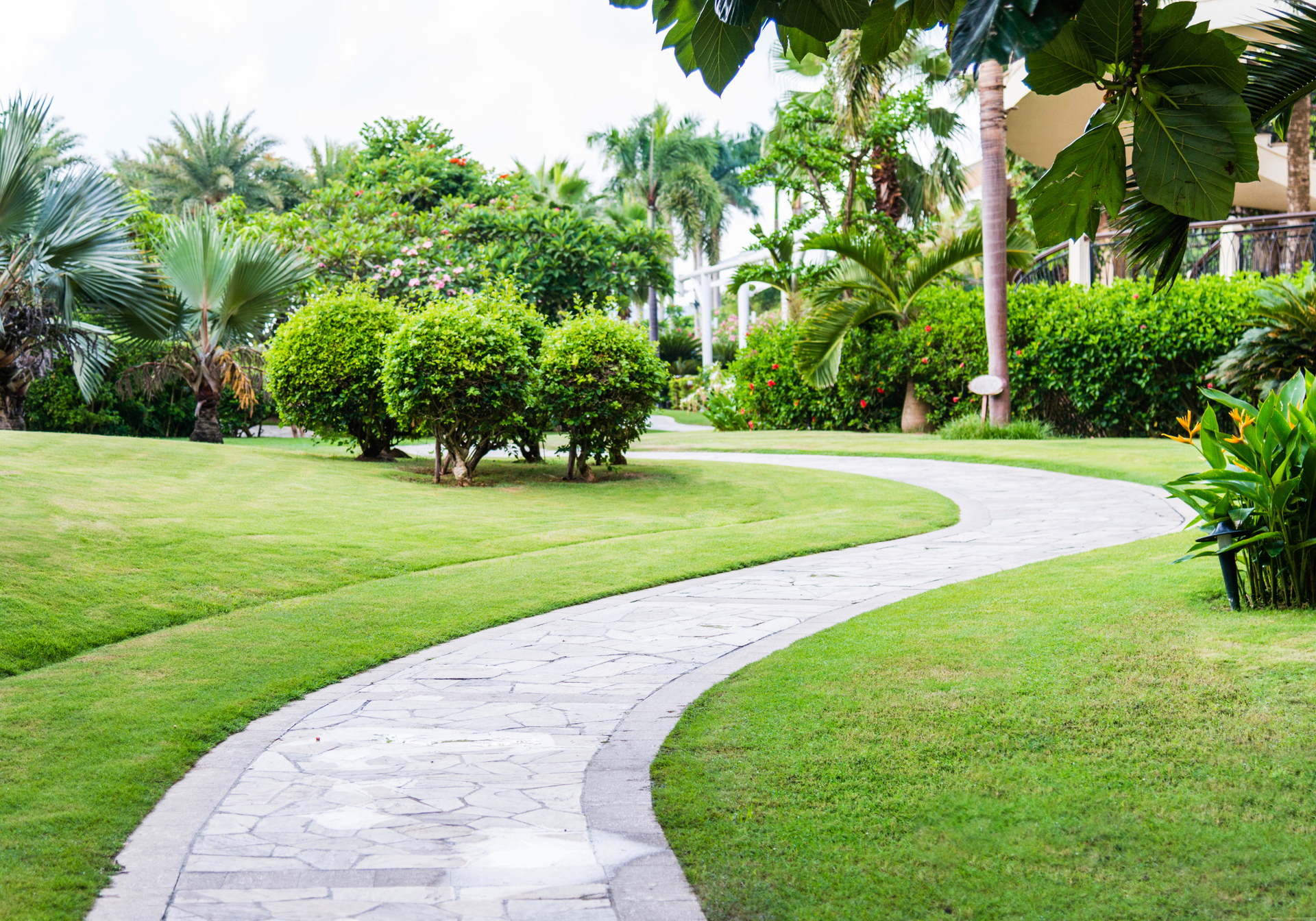 walkway pressure washing