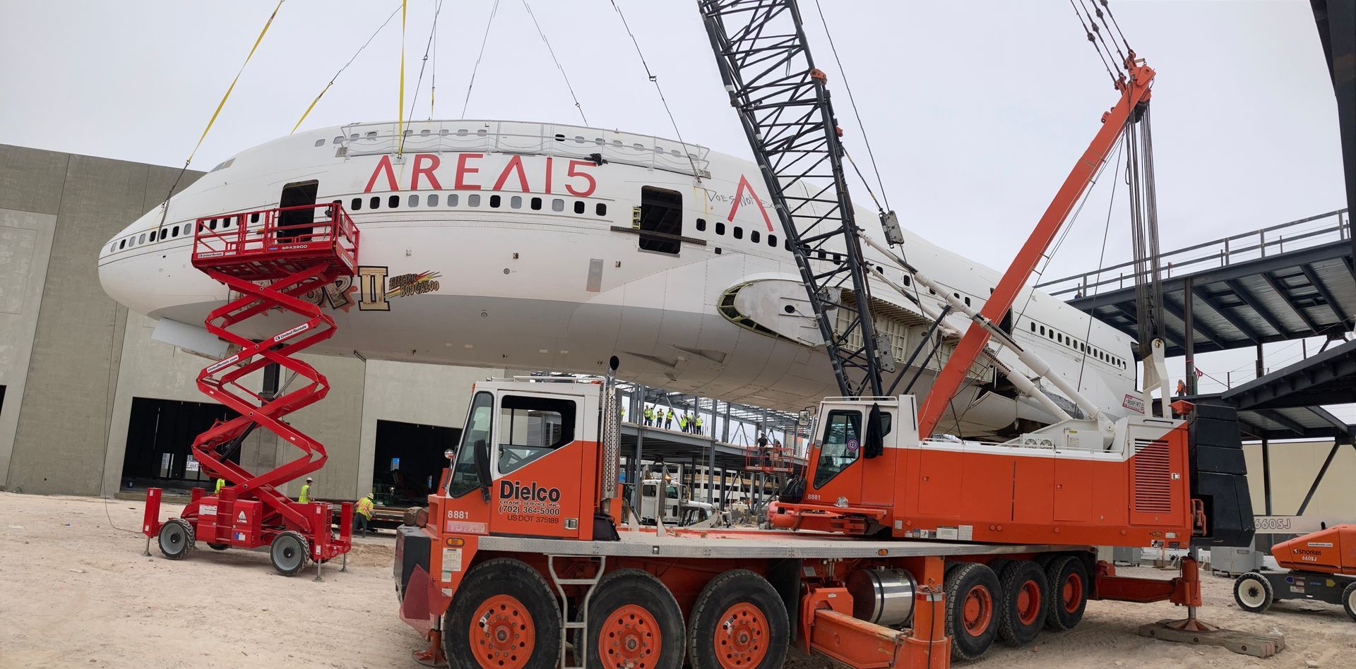 Area 15 – Las Vegas, NV – Dielco Crane Service