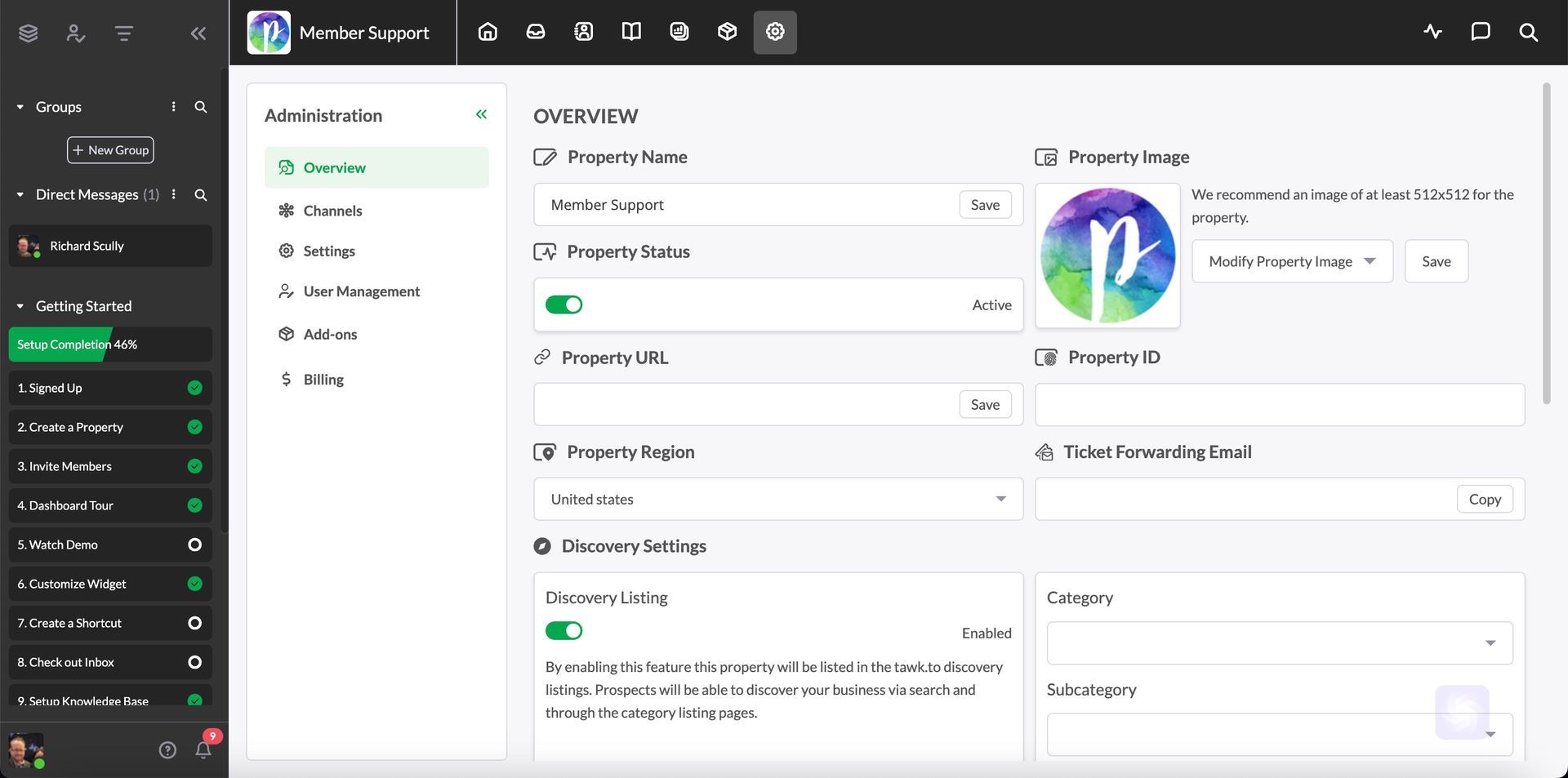 A screenshot of a computer screen showing a dashboard.