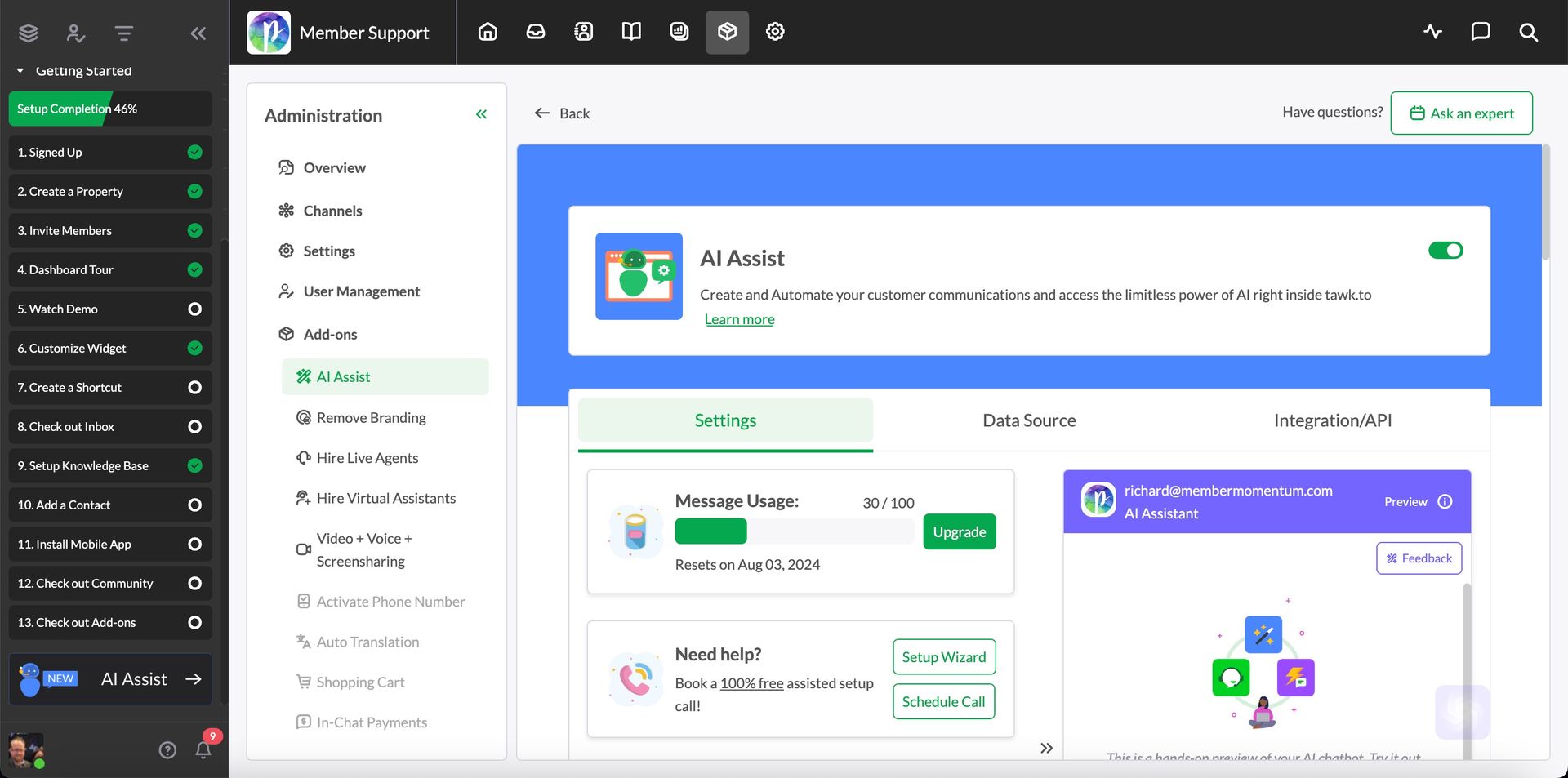 A screenshot of a computer screen showing a dashboard.