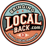 A logo for bringing local back.com small local markets