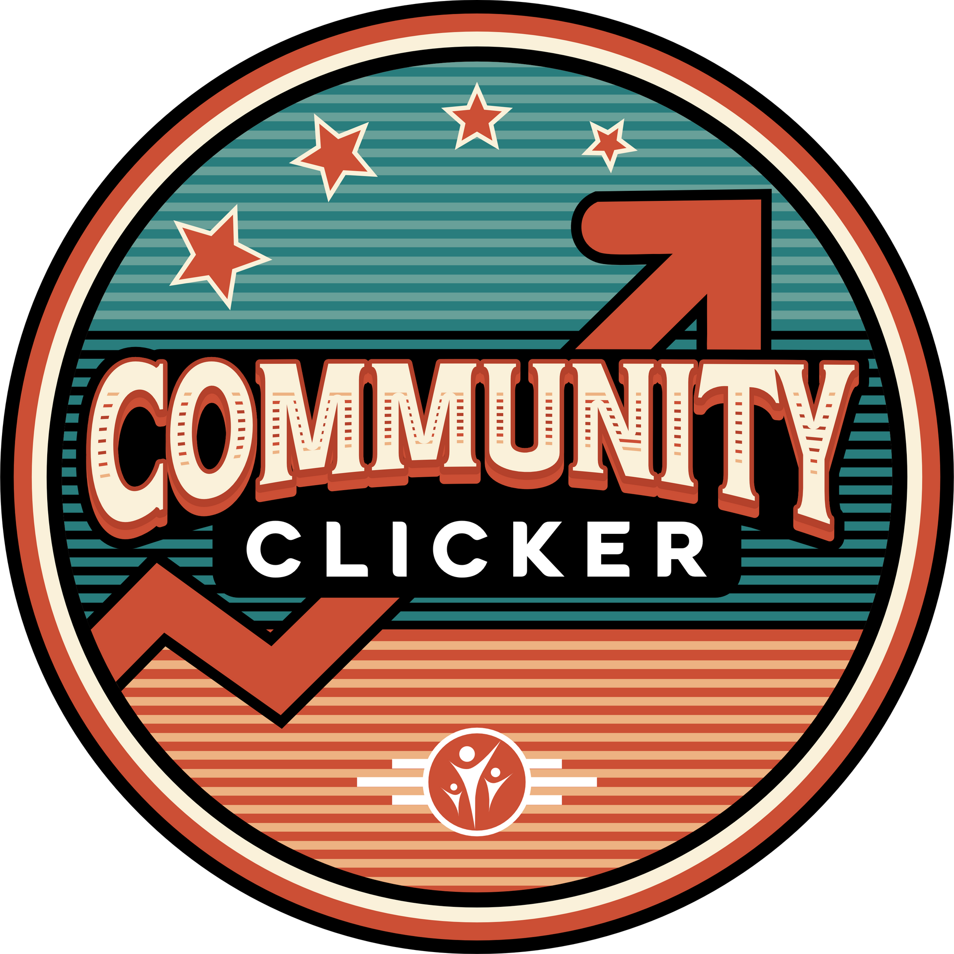 Round logo with