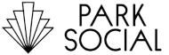 Logo for Park Social: Art Deco-style design and text.