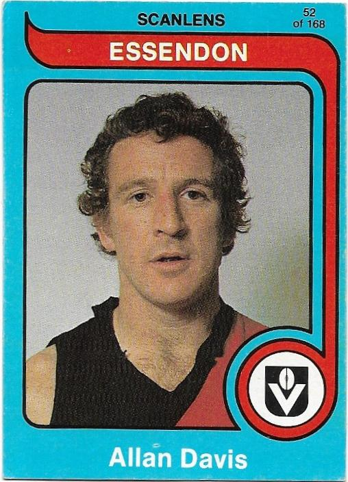 Allan Davis Essendon card