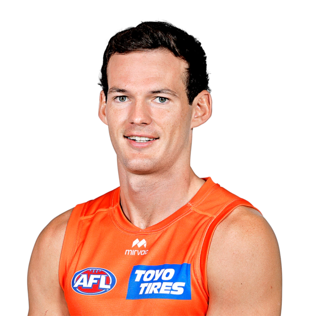 Former Zebbie Jack Buckley of GWS