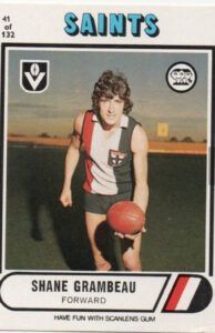 Shane Grambeau St.Kilda card