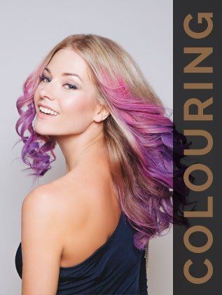 Girl with coloured hair — Hairstylists in North Rockhampton, QLD