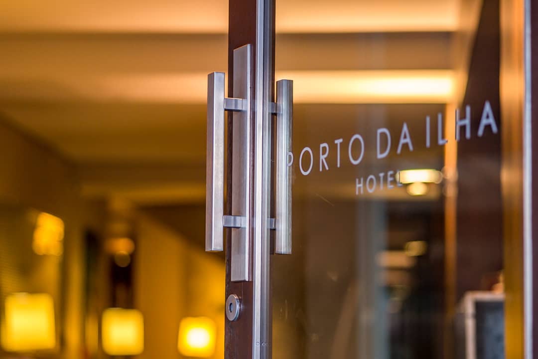 porta do hotel