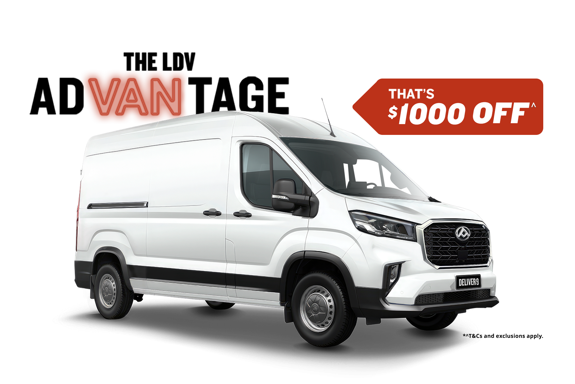 Black passenger van on a white background.