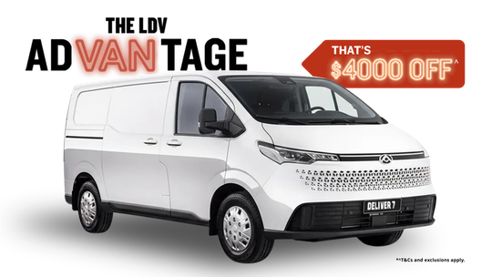White cargo van parked on a surface.