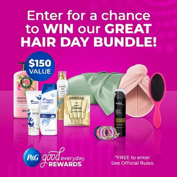 Enter for a chance to win our great hair day bundle !