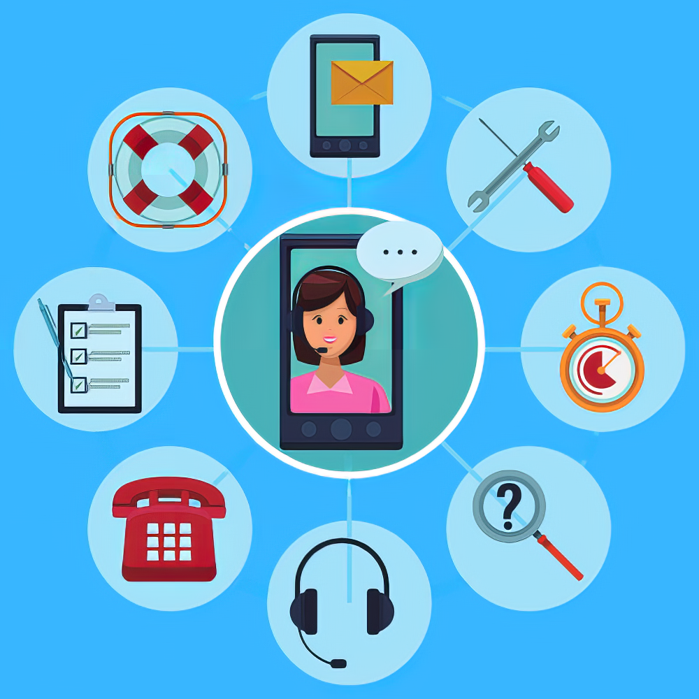 An illustration of a local personal services for SE Michigan