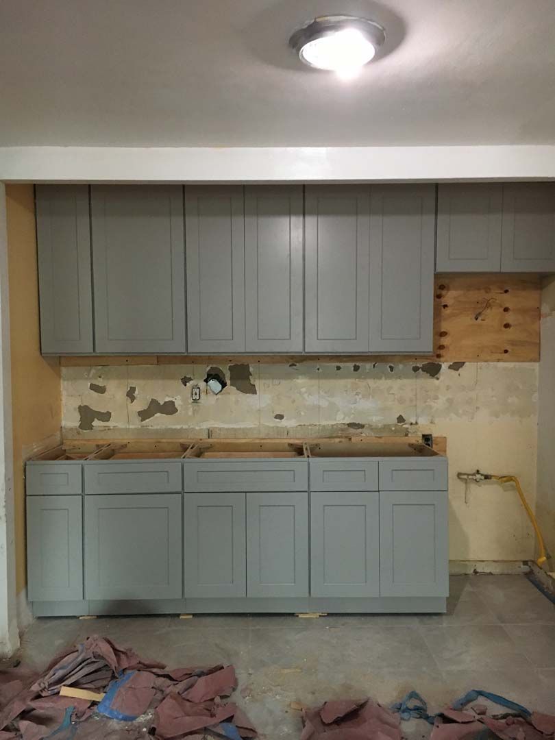 Green Cabinet Installation