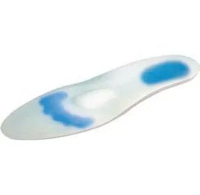 plantare in gel bianco e azzurro