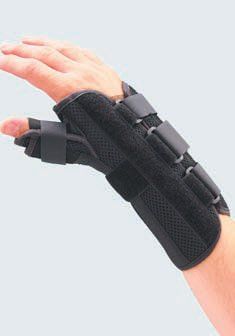 tutore per polso e mano