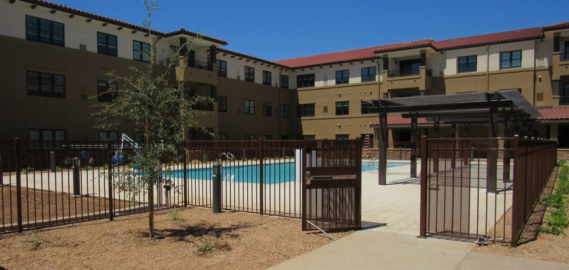 Iron Pool Fence in Chandler Arizona