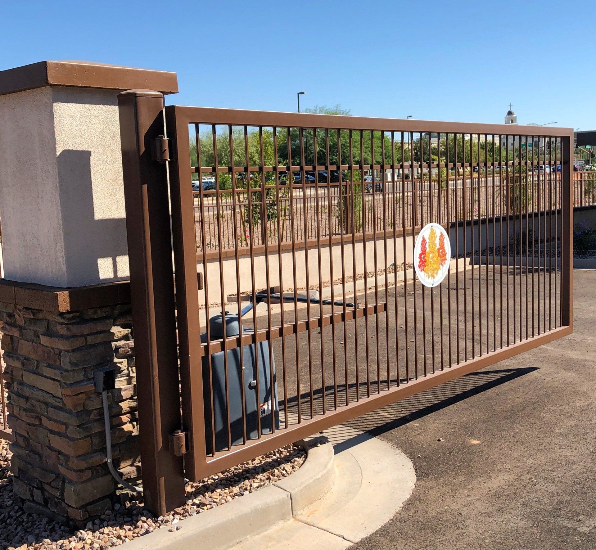 Iron Gate with Automatic Opener