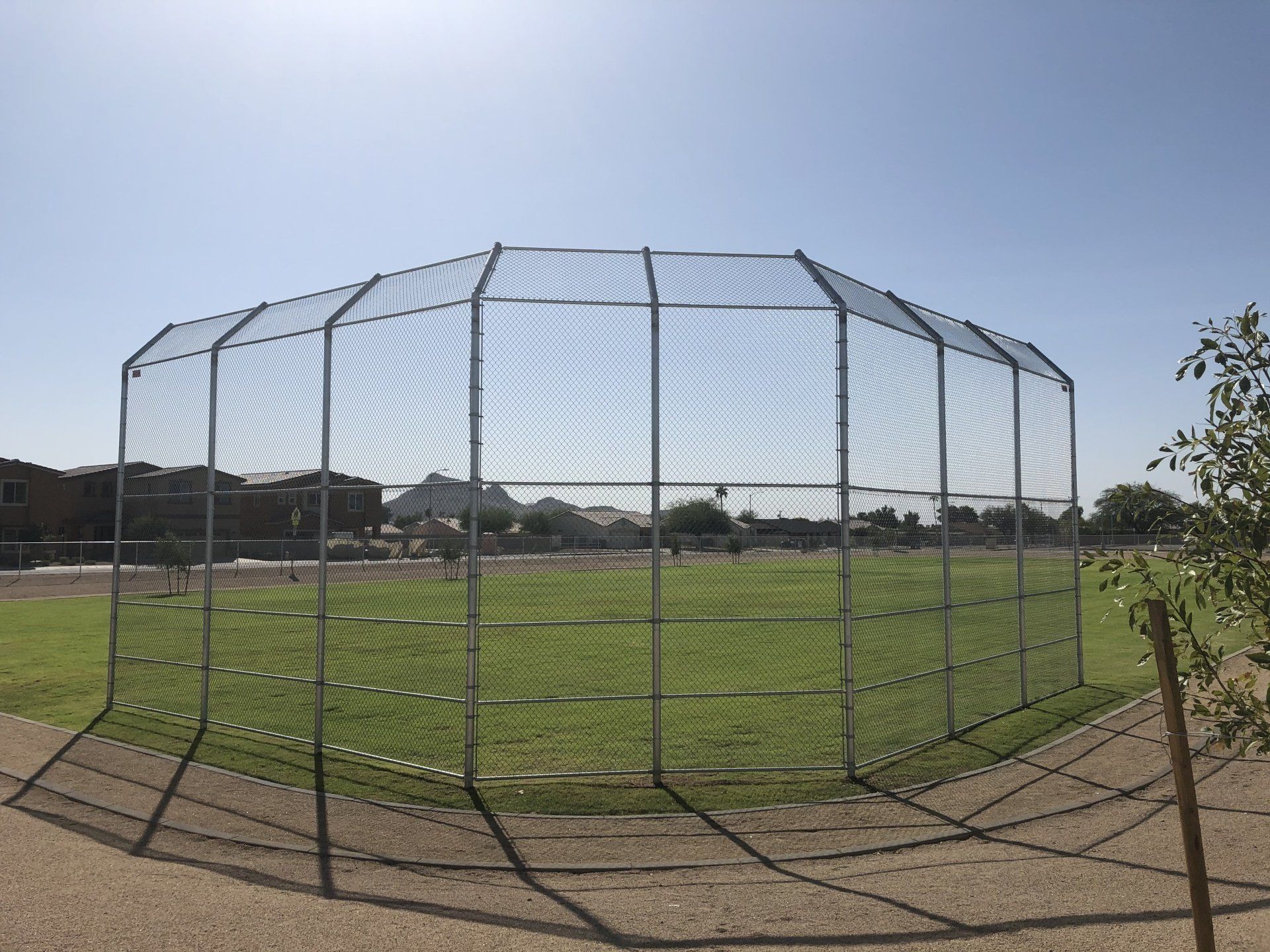 Baseball Field Backstop