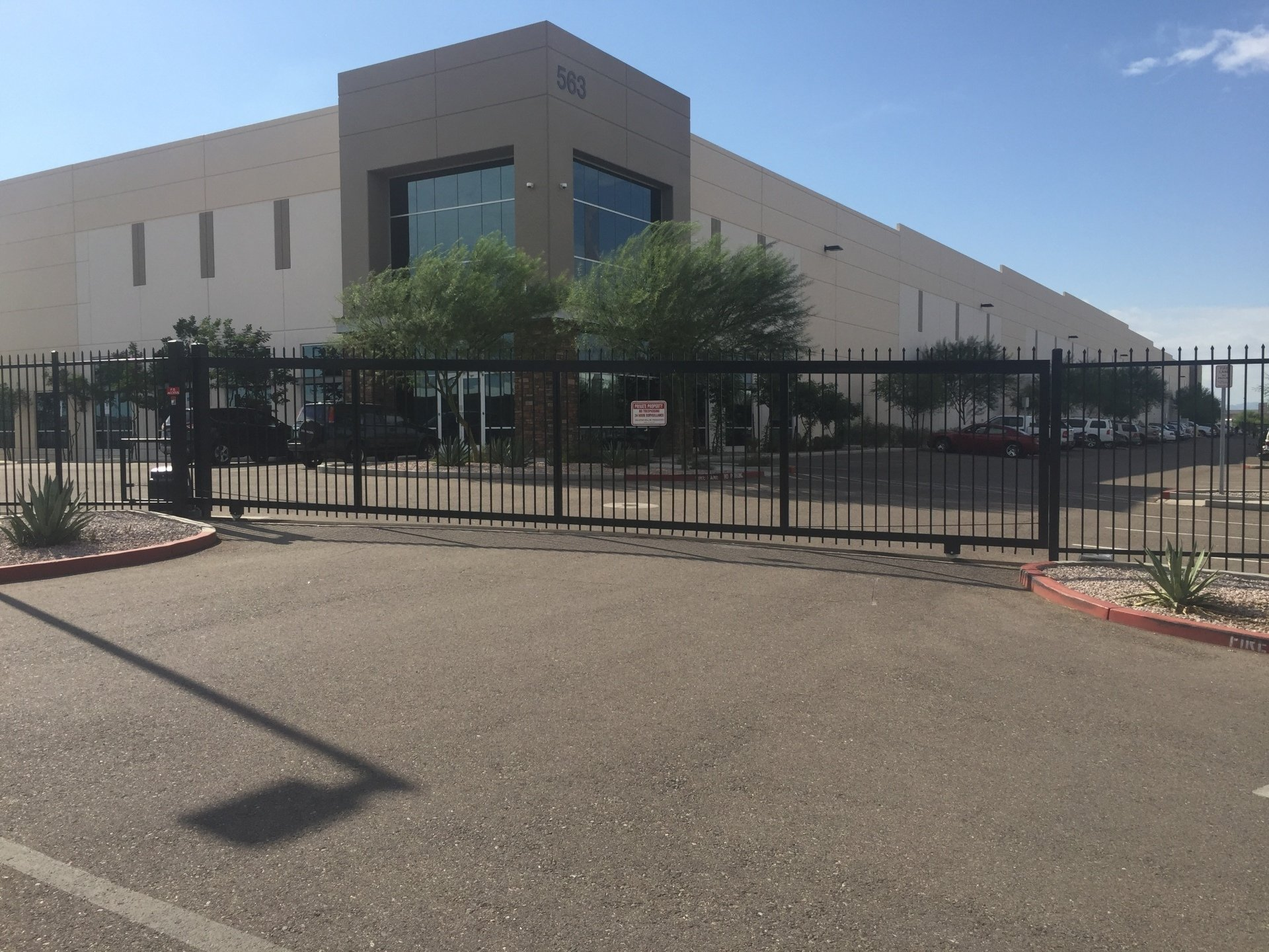 Wrought Iron Automatic Gate