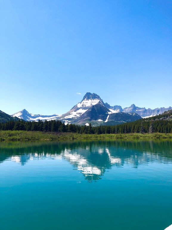 Mount Grinnell, Swiftcurrent Lake, Glacier National Park, 2022 J. Toftum